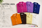 شميز Linen سادة