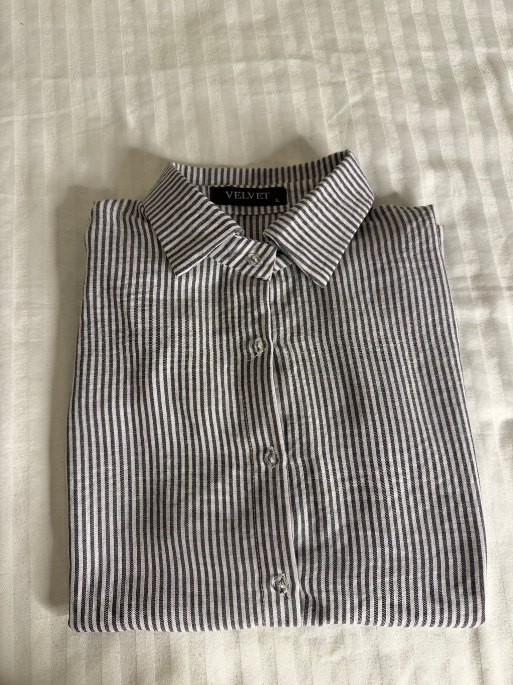 شميز Linen مخطط