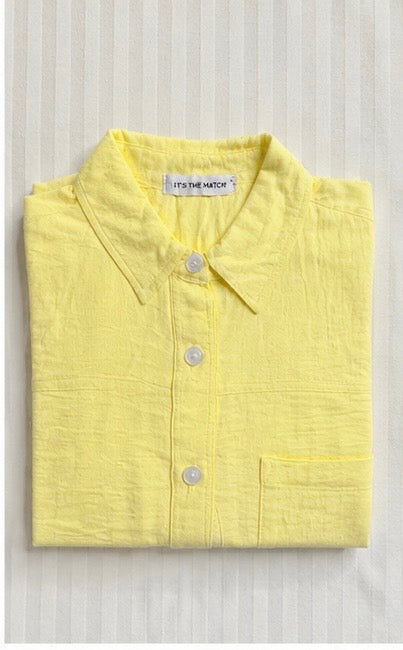 شميز Linen سادة