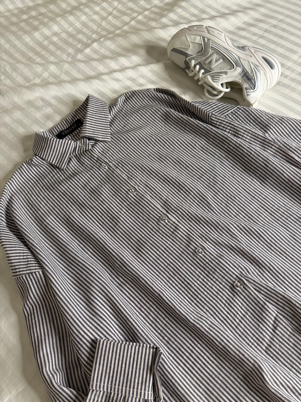 شميز Linen مخطط